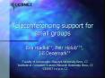 Teleconferencing support for small groups PowerPoint PPT Presentation