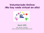 Voluntariado Online: 
