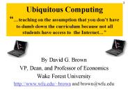 Ubiquitous Computing 