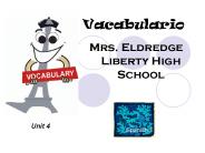 Vacabulario