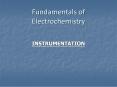 Fundamentals of Electrochemistry PowerPoint PPT Presentation