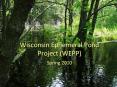 Wisconsin Ephemeral Pond Project (WEPP) PowerPoint PPT Presentation