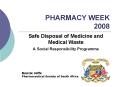 PHARMACY WEEK 2008 PowerPoint PPT Presentation