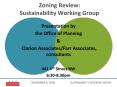 Zoning Review: Sustainability Working Group PowerPoint PPT Presentation