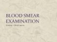 Blood smear examination PowerPoint PPT Presentation