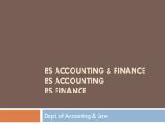 BS Accounting