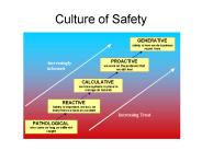Culture of Safety