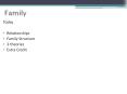 Family PowerPoint PPT Presentation
