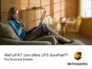 WeFulFillIT.com offers UPS SurePostSM