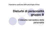 Disturbi di personalit