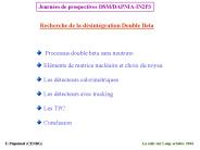 Recherche de la d
