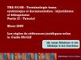 TRA 5514B : Terminologie trans-syst PowerPoint PPT Presentation
