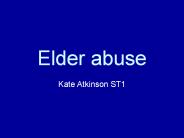 Elder abuse