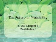 The Future of Probability