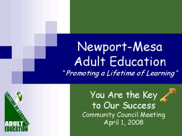Newport-Mesa Adult Education 