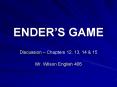 ENDER PowerPoint PPT Presentation