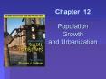 Chapter 12  Population Growth and Urbanization PowerPoint PPT Presentation