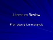 Literature Review