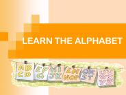 LEARN THE ALPHABET
