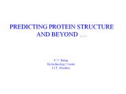 PREDICTING PROTEIN STRUCTURE AND BEYOND 