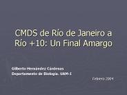 CMDS de R