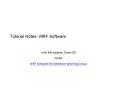 Tutorial Notes: WRF Software PowerPoint PPT Presentation
