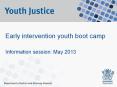 Early intervention youth boot camp PowerPoint PPT Presentation