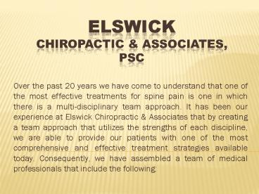 elswickchiropractic