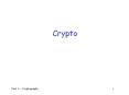Crypto PowerPoint PPT Presentation