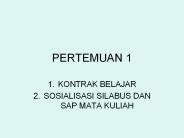 PERTEMUAN 1