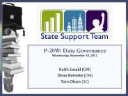 P-20W: Data Governance