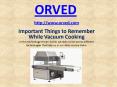 Vacuum Cooking PowerPoint PPT Presentation