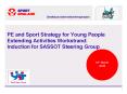PE and Sport Strategy for Young People Extending Activities Workstrand: Induction for SASSOT Steering Group PowerPoint PPT Presentation