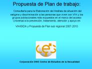 Propuesta de Plan de trabajo: Consultar