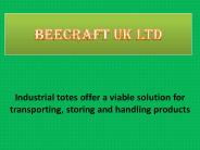 industrial totes