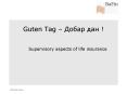 Guten Tag  PowerPoint PPT Presentation