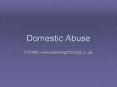 Domestic Abuse PowerPoint PPT Presentation