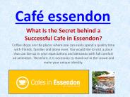 Cafe in Essendon