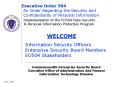 Executive Order 504  An Order Regarding the Security and  Confidentiality of Personal Information  Implementation of the EO504 Data Security PowerPoint PPT Presentation