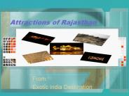 Attractions of Rajasthan