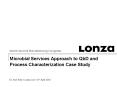 Microbial Services Approach to QbD and Process Characterization Case Study PowerPoint PPT Presentation