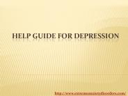Help Guide for Depression