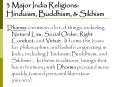 3 Major India Religions: Hinduism, Buddhism, PowerPoint PPT Presentation