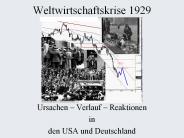 Weltwirtschaftskrise 1929