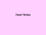 Heart Notes
