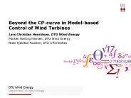 Beyond the CP-curve in Model-based Control of Wind Turbines