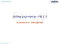 Drilling Engineering  PowerPoint PPT Presentation