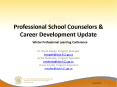 Professional School Counselors PowerPoint PPT Presentation