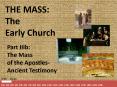 THE MASS: PowerPoint PPT Presentation
