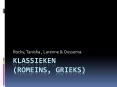 Klassieken (Romeins, Grieks) PowerPoint PPT Presentation